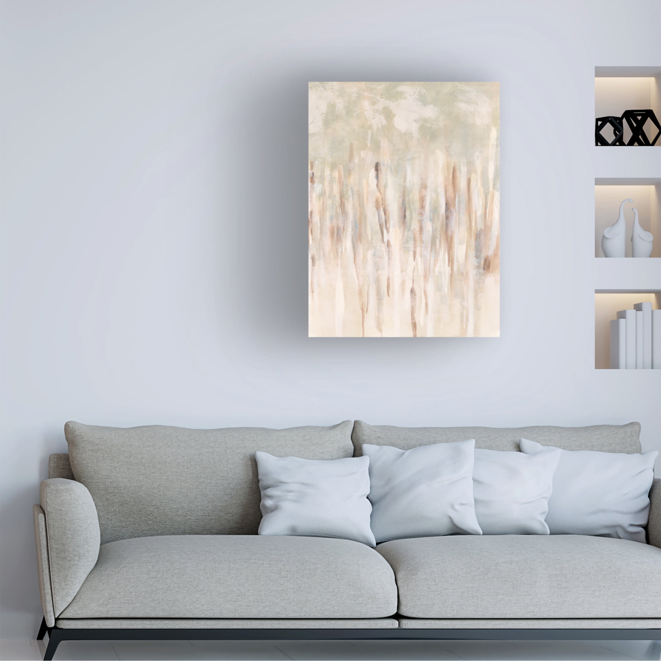 Trademark Fine Art June Erica Vess Abstract Thicket II Canvas Wall Art