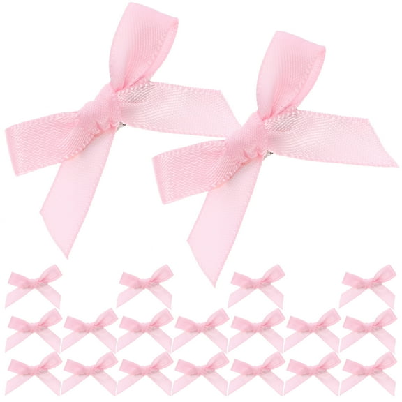 LOLIPPYY 20pcs Pink Bow Hair Clips Bow Hair Clips for Various Occasions