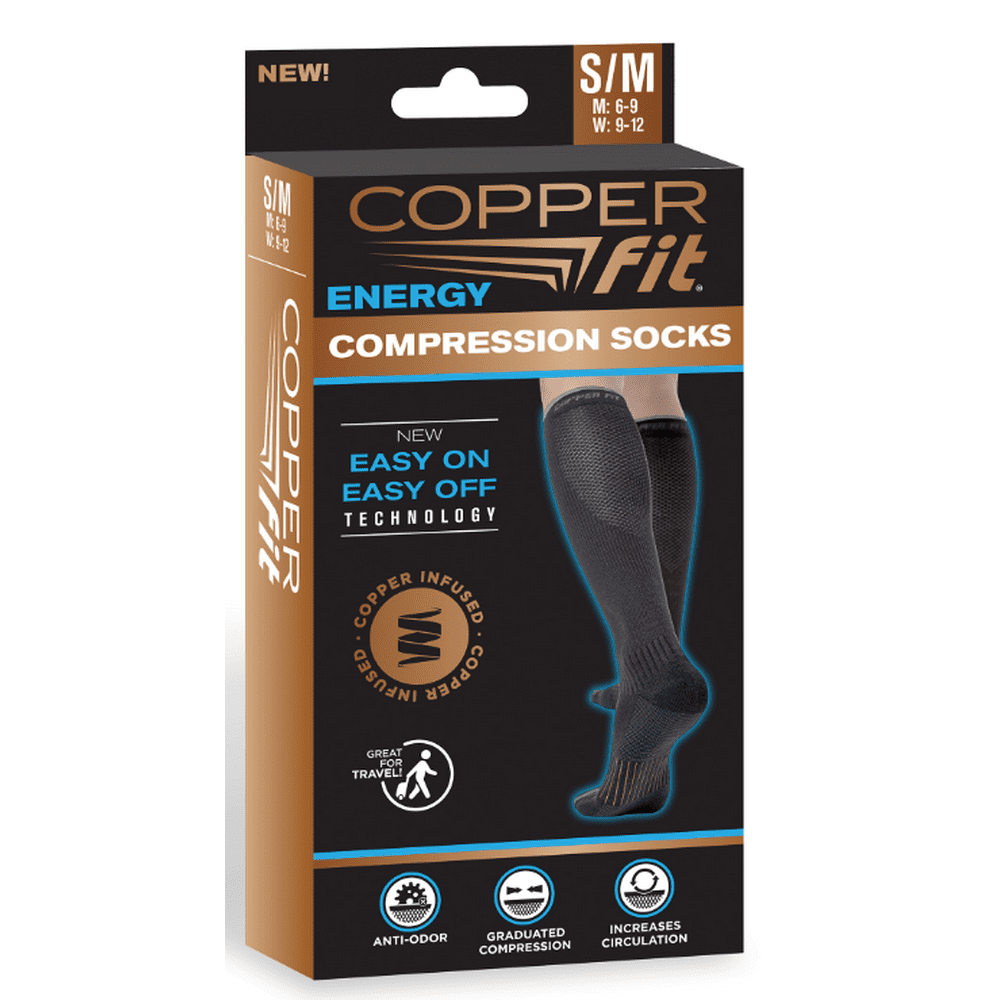 Copper Fit™ 2.0 Energy Compression Socks S/M