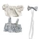 thumbnail image 5 of Ropa de pato de peluche para muñeca de 15 cm, accesorios de ropa de muñeca de pato lindo, para vestir azul, 5 of 9