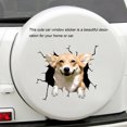 thumbnail image 2 of VONKY Refrigerator Sticker Animal Type Static Car Window Decal Decoration PVC Wall Paper, Type 7, 2 of 6