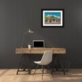 thumbnail image 3 of Ludvig Ravensberg 24x19 Black Ornate Framed Double Matted Museum Art Print Titled: Spring's Promenade to Music Tones (1952), 3 of 5