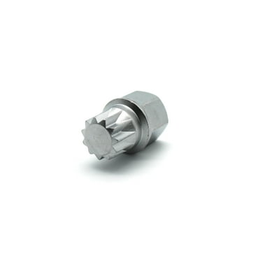 TMAX Abc0/10Pt Wheel Lock Lugnut Anti-Theft Lug Nut Screw Removal Key Socket S3057 for Vw Audi