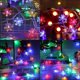 thumbnail image 5 of Guirnalda de luces navideñas con forma de copo de nieve, cadena de luces de hadas de 5 m/10 m, 220 V, para exteriores, para el hogar, bodas, fiestas, decoración de Año Nuevo, 5 of 5