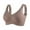 Light Brown, variant on Women's Heart Pattern Bra Seamless Wireless Lingerie, Heart Shaped Push Up Tank Top Underwear, Gathered Breathable Bralette, Non Slip Supporting Vest, Invisible Comfort Sleep Bra, Padded Daily Top