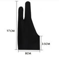 thumbnail image 3 of VerPetridure 2PCS Two Finger Anti-fouling Glove Drawing & Pen Graphic Tablet Pad For Artist, 3 of 4