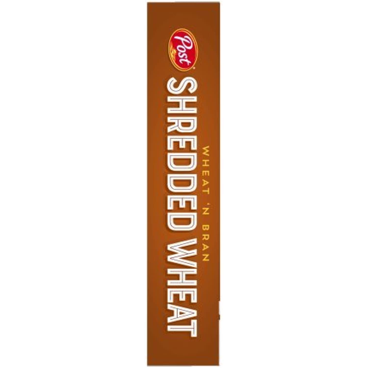 Pack Of 3 - Post Shredded Wheat Spoon Size Wheat,N Bran Cereal 18 Oz. Box