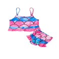 thumbnail image 1 of Toddler Baby Girls 2Pcs Bikini Set Sleeveless Tops + Ruffles bottom Swimwear Suit, 1 of 7