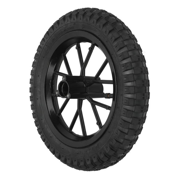 Conjunto de Neumós Con Borde de Rueda Trasera de 12.5x2.75, Moneda de Rueda Trasera de Bicticleta Trasera Monta de Rueda Trasera de Agarre Mejorada de Goma Fácil Para 2