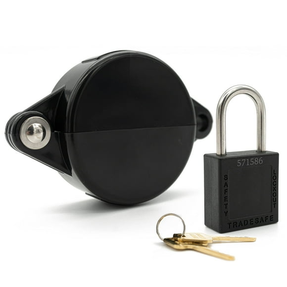 Grifo de agua para exteriores TRADESAFE con candado con llave