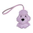 thumbnail image 1 of Llavero de perro de peluche, llavero de animal, colgante de mochila para bolso, parejas y amigos. Púrpura, 1 of 9