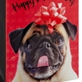 thumbnail image 5 of Hallmark 13" Large Valentine's Day Gift Bags with Tissue Paper (2 Bags: Pug Puppy Dog, Script "Happy Valentine's Day") for Kids, Grandchildren, Wife, Girlfriend, 5 of 6