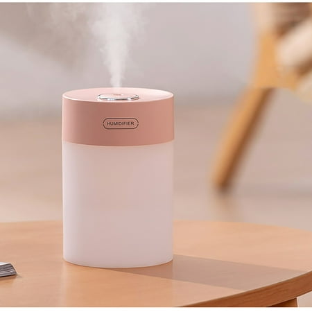 

STEADY 600ml Electric Aroma Oil Diffuser Air Humidifier For Home ( Pink )