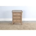 thumbnail image 2 of Sunny Designs Marina Nutmeg Beach Pebble Wood End Table, 2 of 3