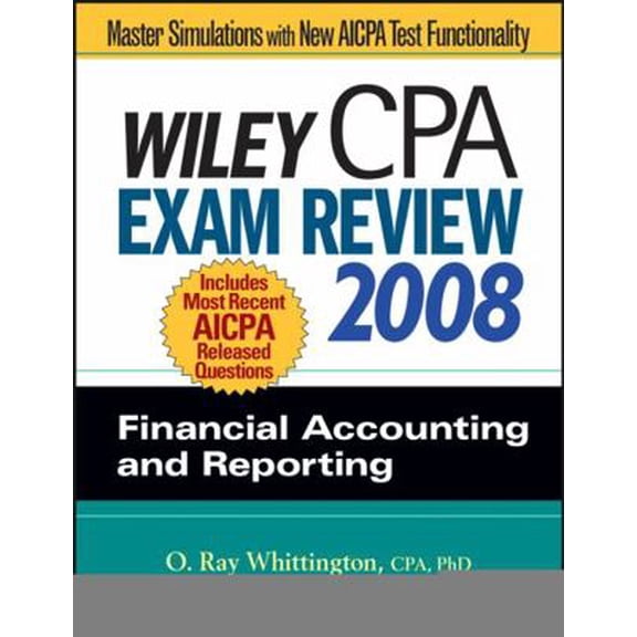 Pre-Owned Wiley CPA Exam Review 2008: Financial Accounting and Reporting (Paperback) 0470135239 9780470135235