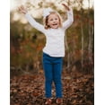 thumbnail image 2 of Made in USA Girls Soft Cotton Jersey Long Sleeve Tee | Elf Green, 2 of 5