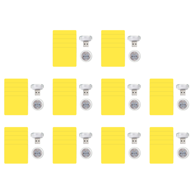 Trampa para insectos, USB, 5V, papel de captura para mosquitos, moscas, polillas, 5 uds.