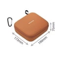 thumbnail image 4 of Étui de Transport pour Drone DJI FLIP – Sac de Rangement en Cuir Mat Imperméable avec Doublure Antichoc, Compatible avec Version Double Électrique, 4 of 10