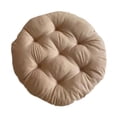 thumbnail image 3 of YWMJZEU Egg Shape Chair Cushion, Padded Seat Cushion, Soft, Diameter 40cm, Hanging Chair Cream, 3 of 9