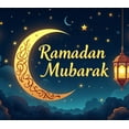 thumbnail image 4 of LUUFILx Ramadan Mubarak Lantern Background Banner Celebration Eid Backdrop Party Decoration Festival Muslim Décor Islamic Event Props Wall Decor, 4 of 8