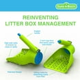 thumbnail image 4 of Chagrinovations 108704 Duke N Boots Litter Scoop & Release, Green & Blue, 4 of 4