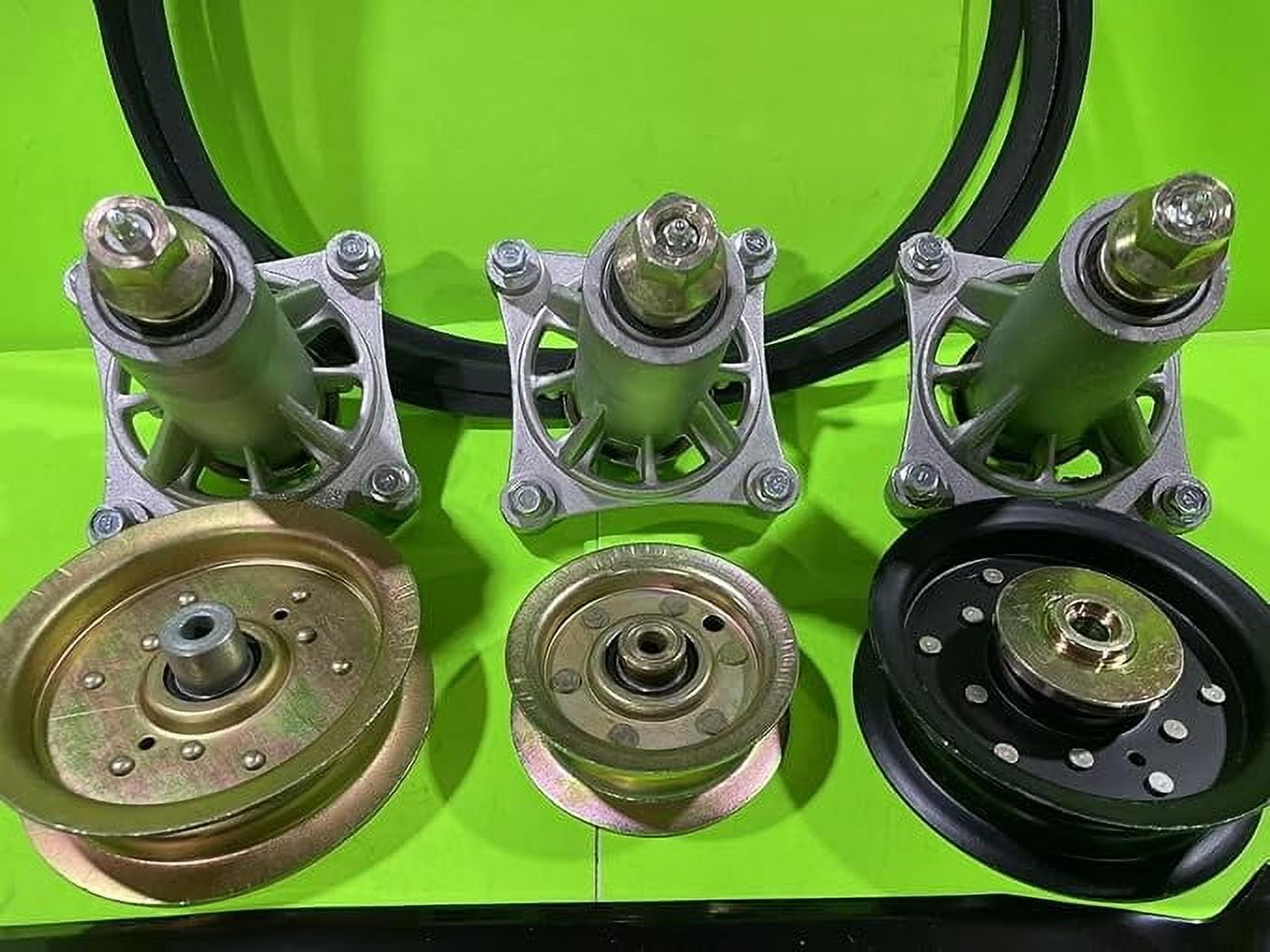 G5000 48" LAWN MOWER DECK PARTS KIT SPINDLES BLADES BELT PULLEYS FITS CRAFTSMAN
