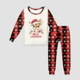 thumbnail image 3 of eczipvz Matching Boy Christmas Pajamas Set - Sleepwear Pjs,Size 10-11 Years, 3 of 3