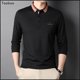 thumbnail image 2 of TaobooTop Calidad Nueva Marca de Moda Camisa Polo Lisa Para Hombre Algodón Casual Manga Larga Tops de Color Sólido Ropa de Hombre de Estilo Inglés, 2 of 4