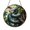 Acrylic 3.5 Inch, variant on Snake Window Hanging, Faux Glass Inspired Reptile Art for Nature Lovers and Bold Decorative Themes