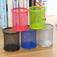 thumbnail image 2 of Pen Holder Mesh Pencil Holder Metal Pencil Holder for Desk Office Pen Organizer Desk Organizer Storage  Office Accessories Kitchen Home Wire Utensil Holder, 2 of 4