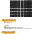 thumbnail image 3 of 48 Pack Self-Adhesive Rubber Furniture Pads Non-Slip Floor Protectors, 3 of 8