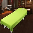 thumbnail image 7 of Massage Table Cover Sheet with Breath Hole - 120*190cm - Various Colors Available - Green, 120x190cm, 7 of 7