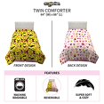 thumbnail image 3 of Franco Kids Bedding Super Soft Comforter, Twin Size 64? x 86?, Emojination, 3 of 5