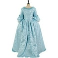 thumbnail image 5 of Court Rococo Baroque Ball Dresses 18th Century Georgian Era Costumes Dress Victorian Ball Gown, 5 of 6