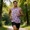 thumbnail image 5 of Mens Tank Tops Summer Sleeveless Camo Printed Tee Cool Workout T-Shirts Beach Novelty Undershirts, 5 of 6