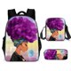 thumbnail image 1 of Mochila De Tres Piezas Para La Vuelta Al Cole, Estuche Para Lápices, Bolsa Para El Almuerzo, Dibujo Animado, 1 of 1