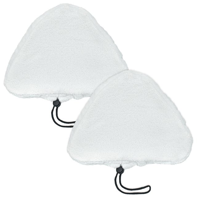 QPENWEI Lot de 8 Chiffons en Microfibre Pads de Nettoyage Universel Compatible avec d'autres Balais Vapeur Pièces de rechange de vadrouilles lavables