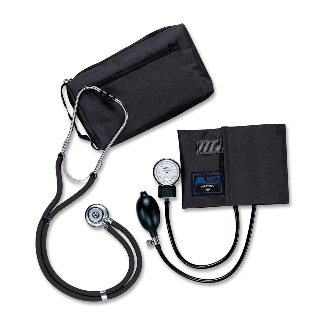 Medline, MIIMDS9125, Sprague Rappaport Stetho/Sphyg Combo, 1 Each, Black