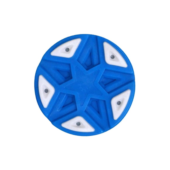 Langgg Official Roller Hockey Game Wheels Slider Hockey Training Gear Equipment Accessories For All Skill Levels Hockey Puck Blue 7.6x2.6cm