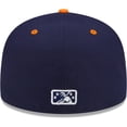 thumbnail image 4 of Men's New Era Navy/Orange Peoria Chiefs Theme Night 59FIFTY Fitted Hat, 4 of 5
