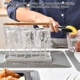 thumbnail image 4 of Silicone Dish Drying Mat,Kitchen Countertop Heat Insulation Protector Non Slip Bowl Dish Drain Pad Counter Tableware Drainage Mat Table Insulation Mat, 4 of 7