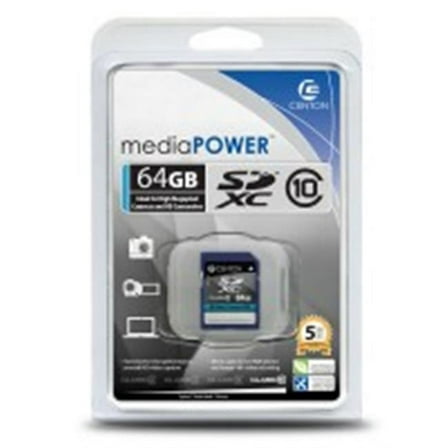 Centon  SDXC 64GB Class 10 Flash Memory Cards