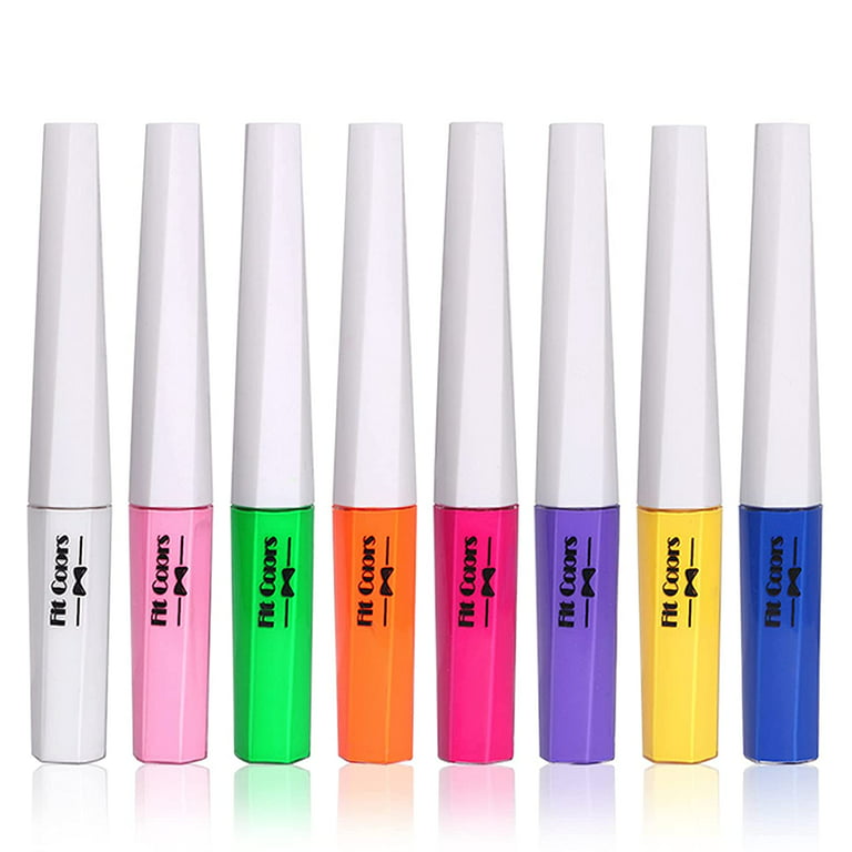  BADCOLOR 6 Colors UV Liquid Eyeliner Set, Pigmented Neon  Colored Makeup Eyeliners Pen, Colorful Waterproof Smudge-proof Graphic Eye  Liners Kit for Music Festival Concert Rave Party : Beauty & Personal