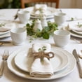 thumbnail image 6 of Seyotauo Woven Napkin Rings, Farmhouse Burlap Jute Napkin Rings Bulk for Dinning Table, Napkin Ring Holders Table Decor for Party Gathering Banquet Wedding Birthday, 6 of 6