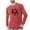 Red, variant on VBTAPA Happy Valentines Day Long Sleeve Shirt for Men Heart Graphic Tees Lightweight Stylish Casual Workout T-Shirts Red M