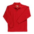 thumbnail image 2 of Universal Unisex L/S Pique Polo (Sizes 8 - 20) - red, 14 (Big Girls), 2 of 2