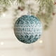 thumbnail image 1 of Xihbxyly Ofertas Diarias Bola de Espuma Navideña 8 Cm, Pegatina de Rojo, Bola de Polvo Dorado con Encaje, Colgante para Árbol de Navidad, Bola Decorativa, 1 of 6