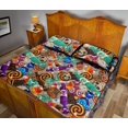 thumbnail image 4 of Juego de cama edredón con estampado de caramelos de Halloween, 4 of 5