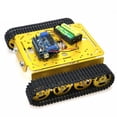 thumbnail image 3 of Juego completo de clásico estándar WiFi Chasis de con orugas de desarrollo ESPduino 2 motores de carretera dorado 10 8.62 x 2.80 pulgadas Baoblaze Chasis de tanque de coche robot inteligente, 3 of 8