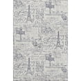 thumbnail image 2 of Addison Rugs Mayfield Premium Machine Washable Transitional Novelty Ivory Rectangle Rug, 3' x 5', 2 of 6